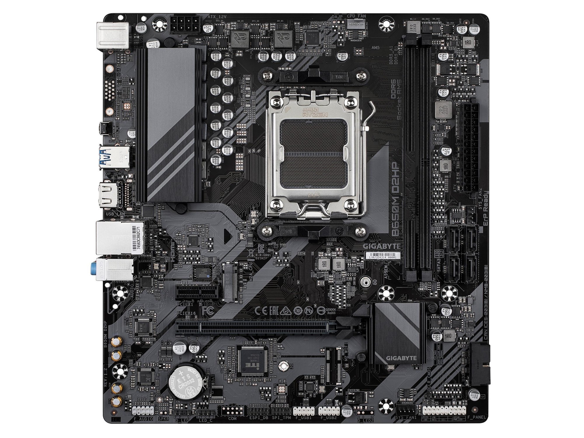 GIGABYTE(技嘉) B650 B650M D2HP 黑色