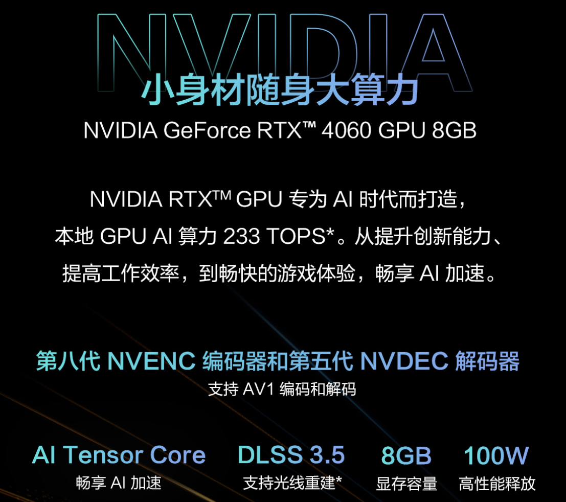 AI 9 HX+RTX4060 پѡᱡָܵıʼǱ