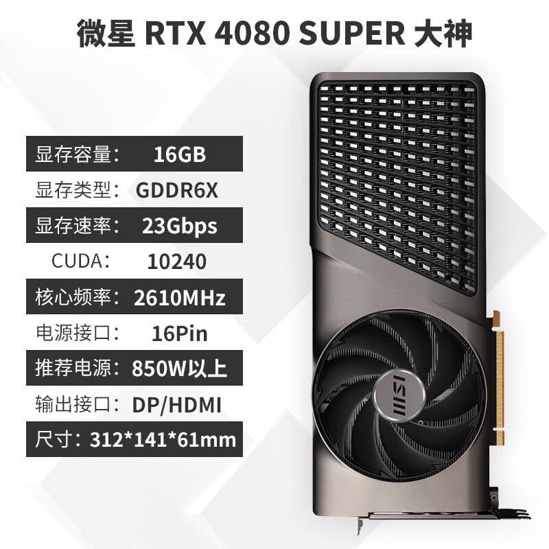 ΢GeForce RTX 4080 SUPERԿؼ۴ֽ8576Ԫ