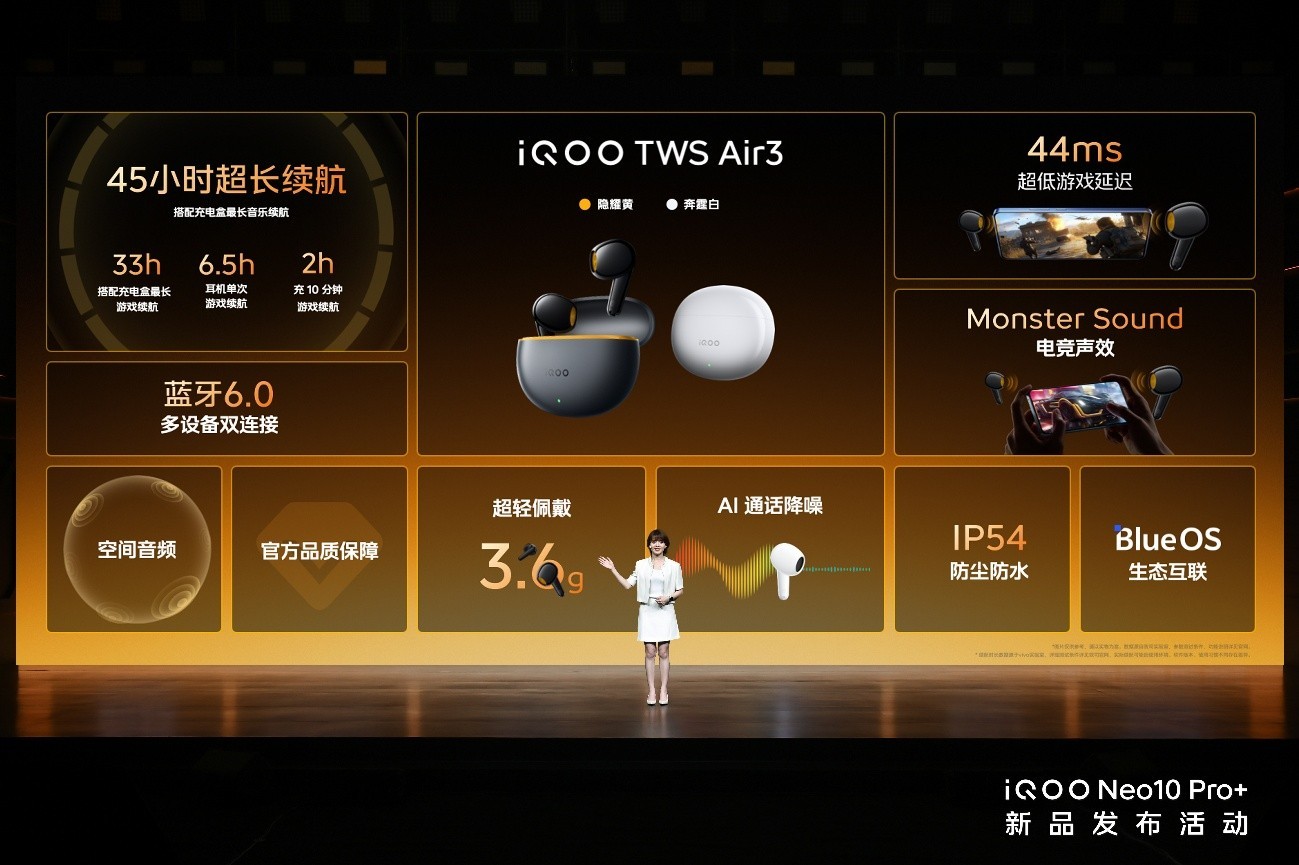 2799Ԫ��2K�������콢iQOO Neo10 Pro+����