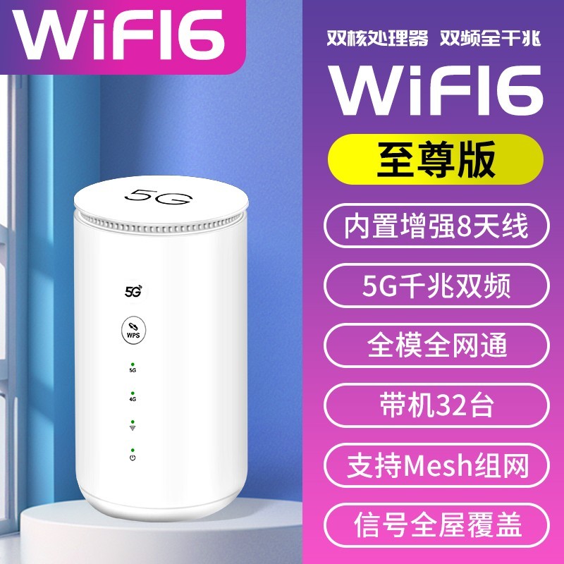 2025新款5G随身WiFi震撼上市,千兆双频家用车载两用