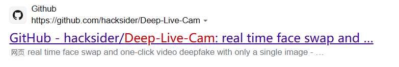 ʵʱAIֱDeep-Live-Cam