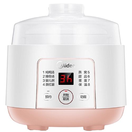 88VIP：Midea 美的 MD-DZ08Easy101 电炖锅 0.8L