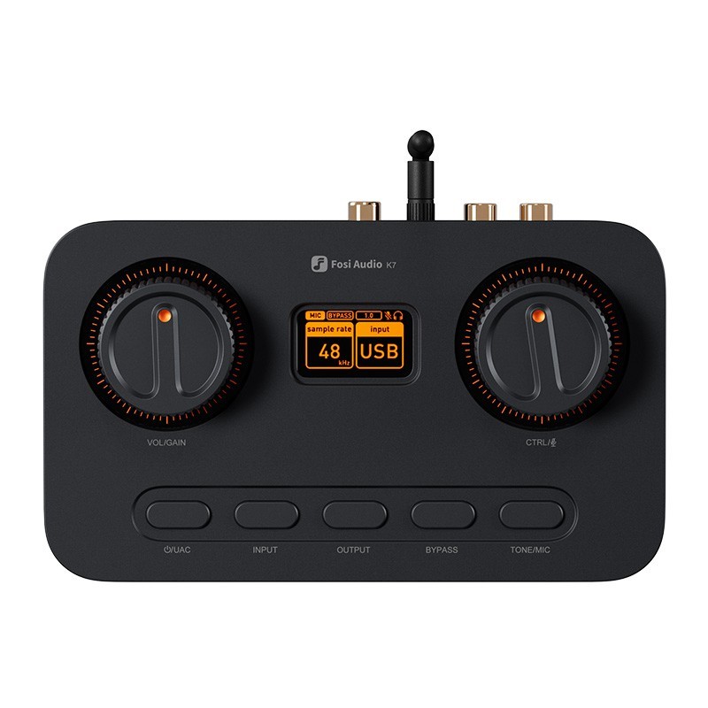 弗西音频 Fosi Audio HIFI解码耳放K7电脑外置声卡游戏耳机音频解码器发烧级