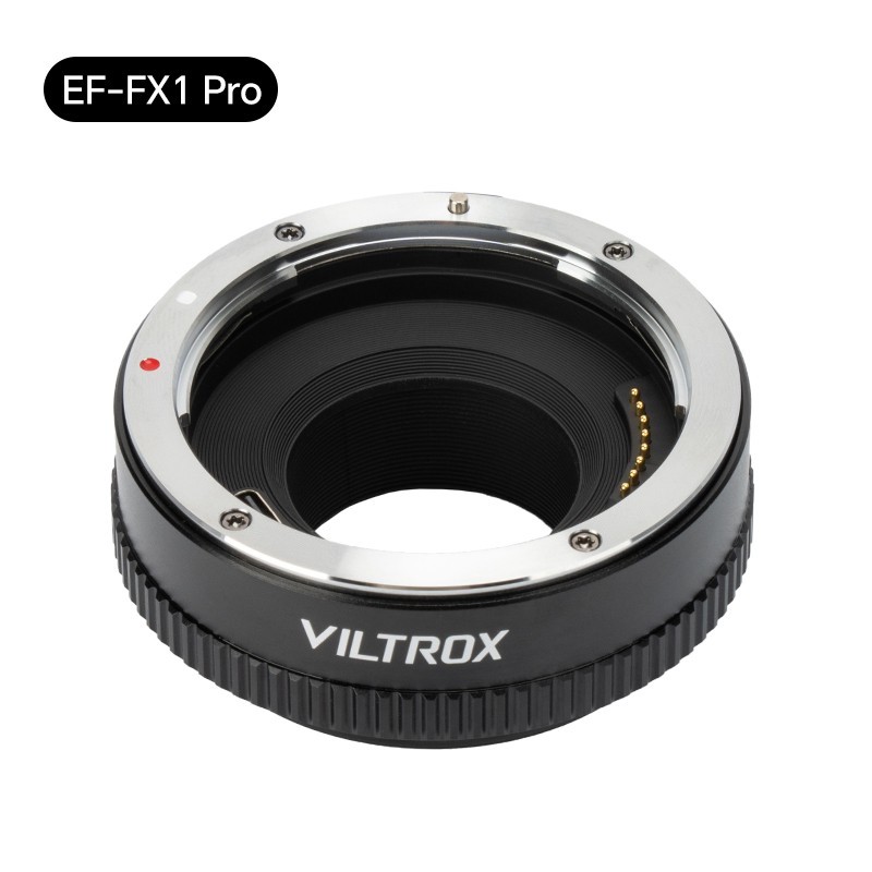NIYI 耐影 唯卓仕EF-FX1 Pro转接环适用佳能EF镜头转富士X卡口微单相机X-T3 X-T30 X-T100 X-E3 增光减焦自动对焦转接环