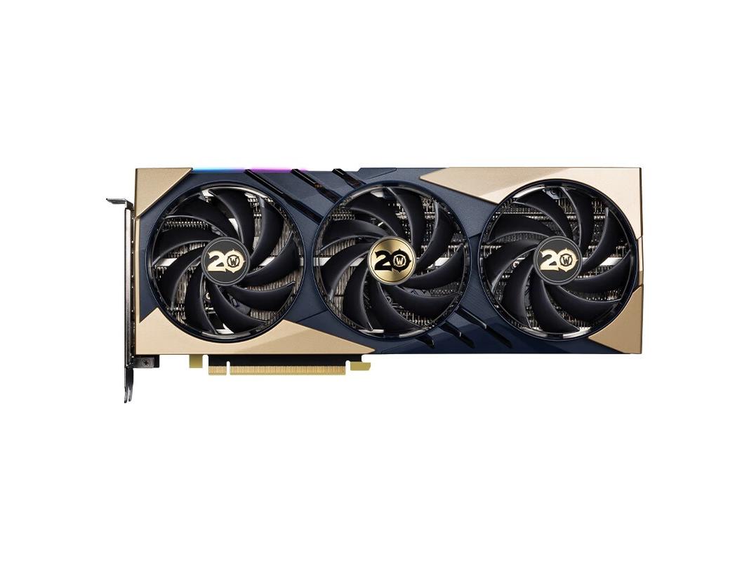 msi΢ GeForce RTX 4070 SUPER 12G GAMING SLIM World of Warcraft EDITION