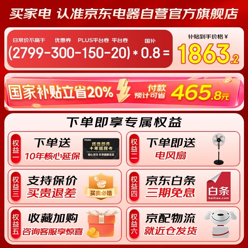 Haierܶ侩1854Ԫ
