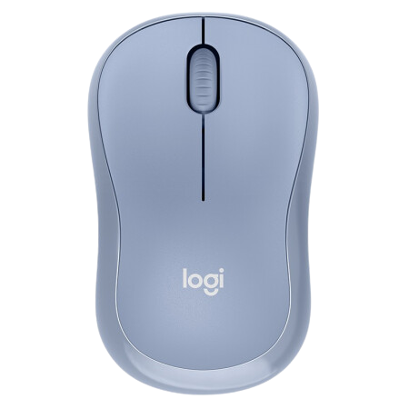 logitech 罗技 M221 2.4G无线鼠标 1000DPI 雾霭蓝