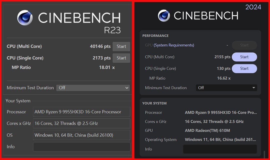 ˮ��ӳ�9955HX3D�ж��ͣ�ǧ֡��Ϸ����е��������16 Ultra����