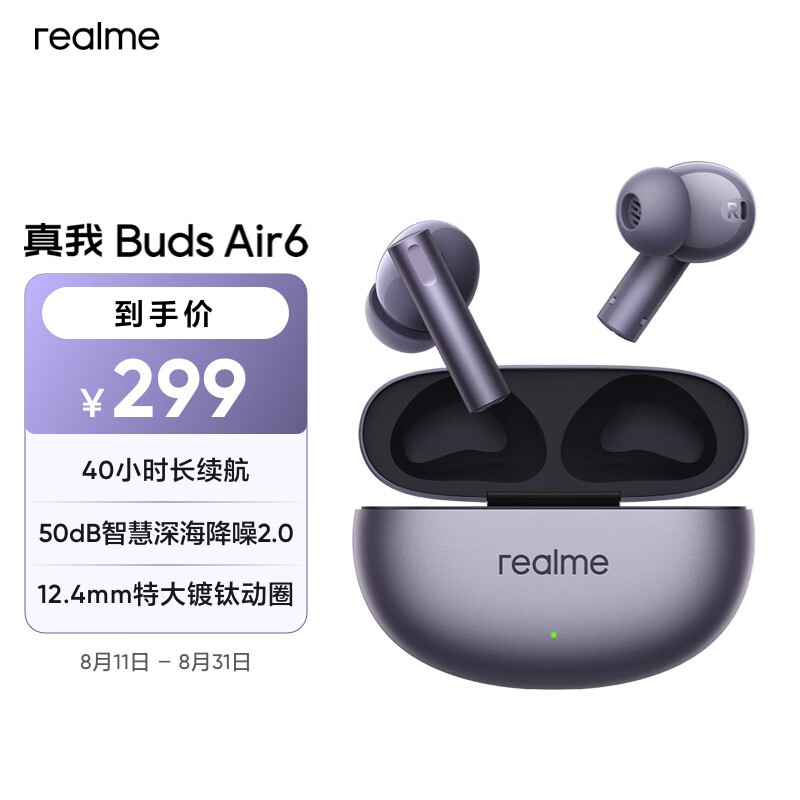 ʱۣrealme Buds Air 6 λɫɫ