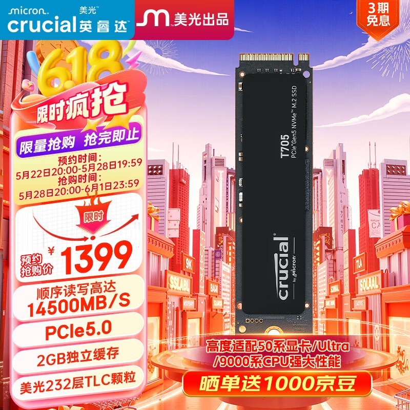 Crucial P310̬Żݣµյֵ