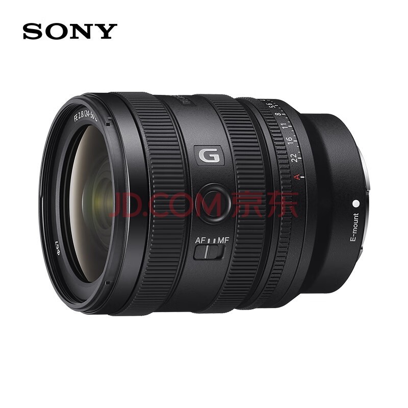 ᣨSONYFE 24-50mm F2.8 G ȫF2.8Ȧ׼佹Gͷ(SEL2450G)