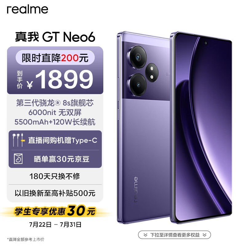  GT Neo6(12GB/256GB)