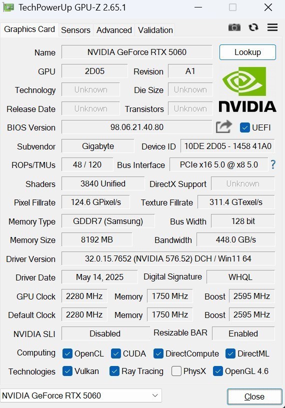 ͳɱװѡGeForceRTX 5060 AERO OC 8GB ѩӥײ