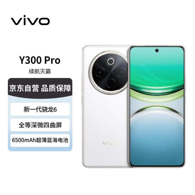 12GB+256GB！vivo Y300 Pro仅售2099元