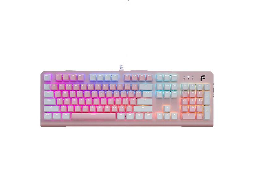 迪摩 F31有线机械键盘青轴