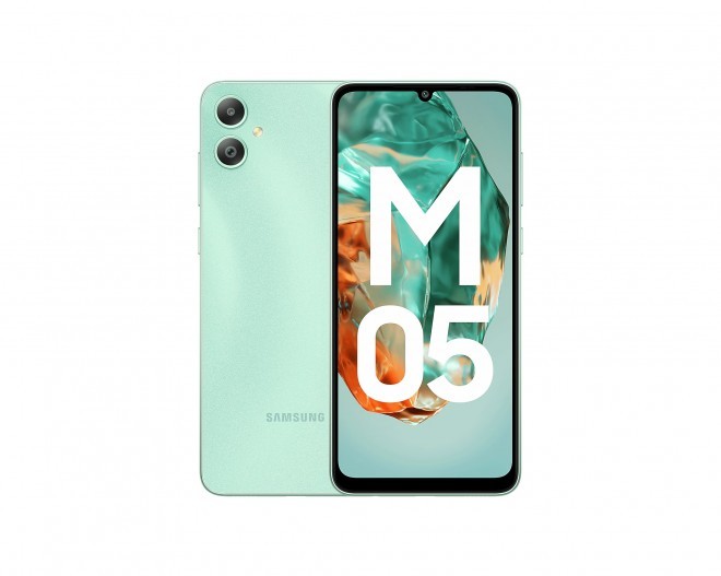 三星在印度推出入门级智能手机 Galaxy M05