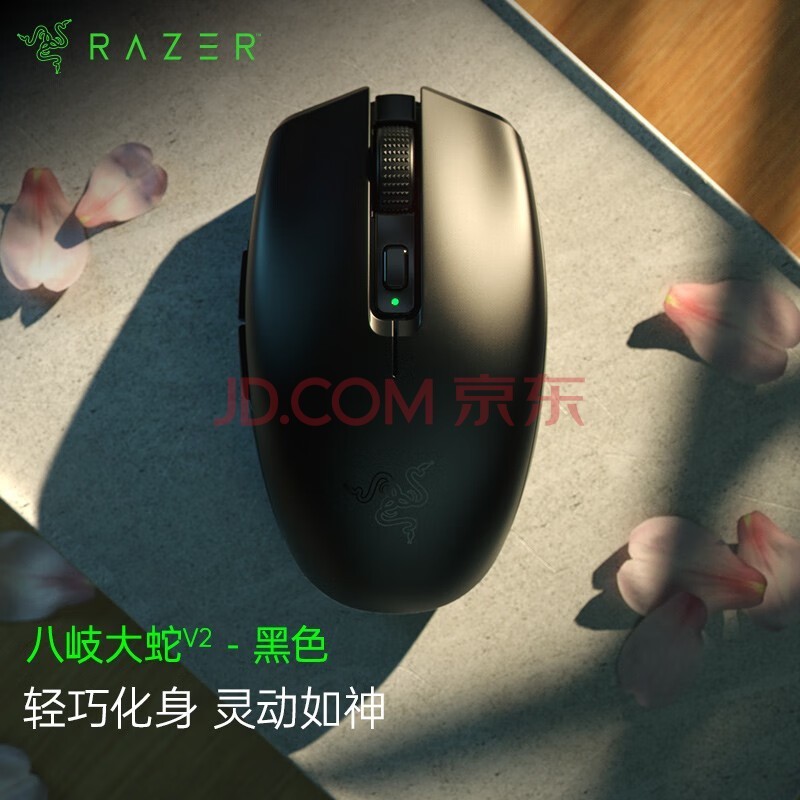 (Razer)᪴V2˫ģ 羺Ϸ  ˫ͨ Լ/LOL/CS GOϷ ɫ