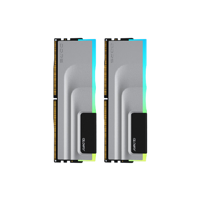 光威 神武系列 DDR5 6800MHz 台式机内存 灯条 银色 CL34