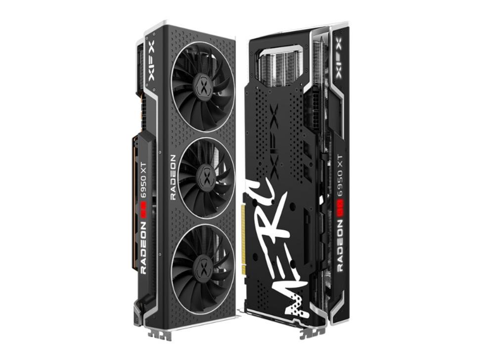 XFX讯景 RX 6950 XT 16GB 海外版Pro 黑色