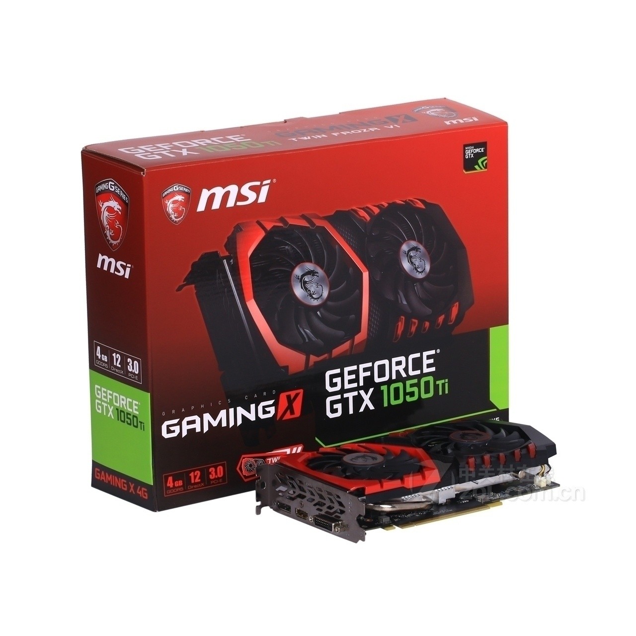 msi微星 微星 GTX1050Ti 微星GeForce GTX 1050Ti GAMING X 4G