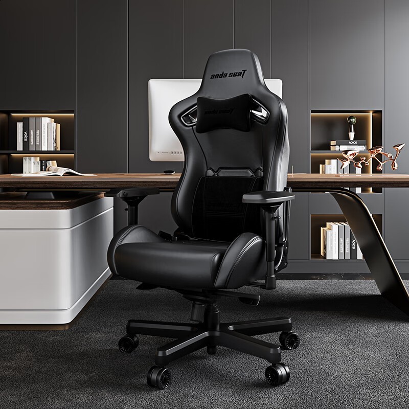 安德斯特骏珲王座人体工学椅头层牛皮京东3699元到手