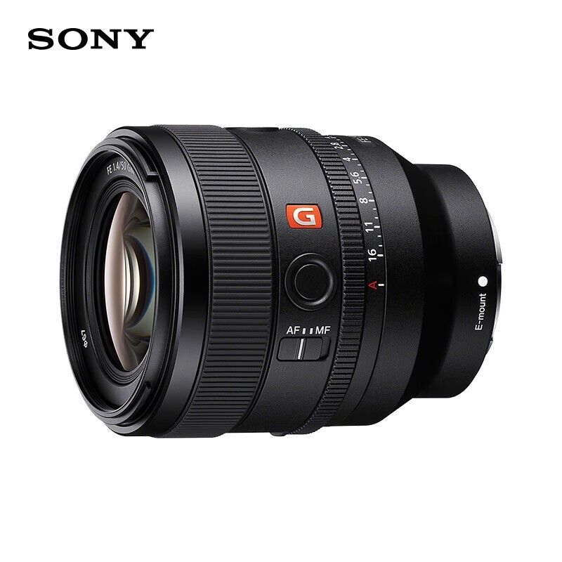 SONY 索尼 SEL50F14GM FE 50mm F1.4 GM 全画幅大光圈定焦 G大师镜头