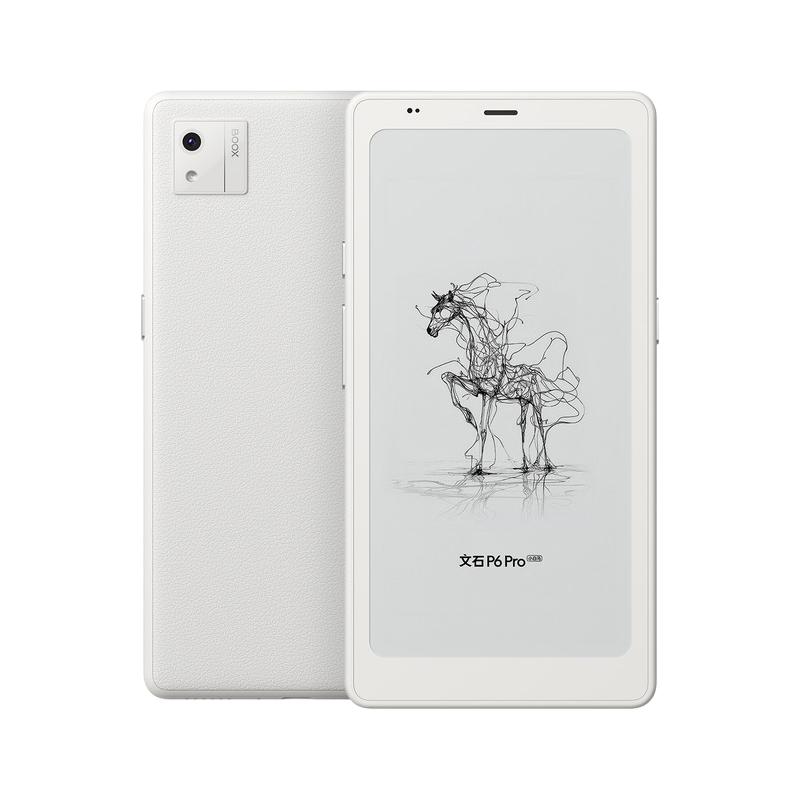 文石 小彩马P6Pro 6.13英寸彩色墨水屏电子书阅读器彩墨屏电纸书 智能护眼类手机尺寸