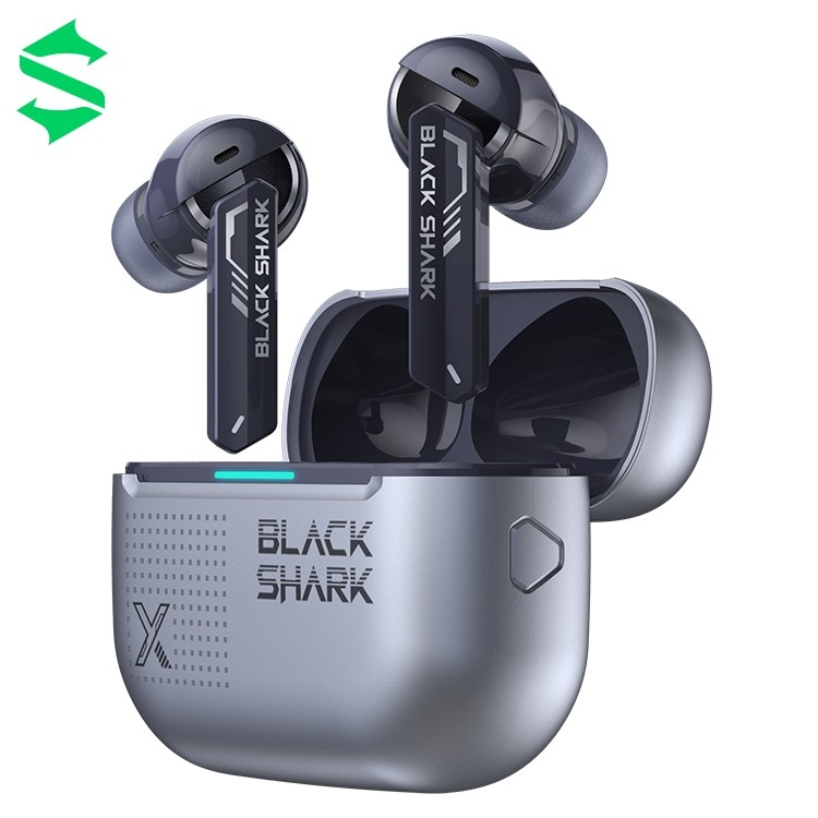 黑鲨 真无线蓝牙电竞耳机入耳主动降噪2.4G低延迟游戏舒适长续航