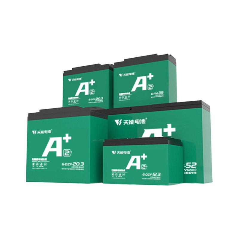 天能 电池A+ 48V60V72V电动车石墨烯电池二轮三轮车电瓶车铅酸电池
