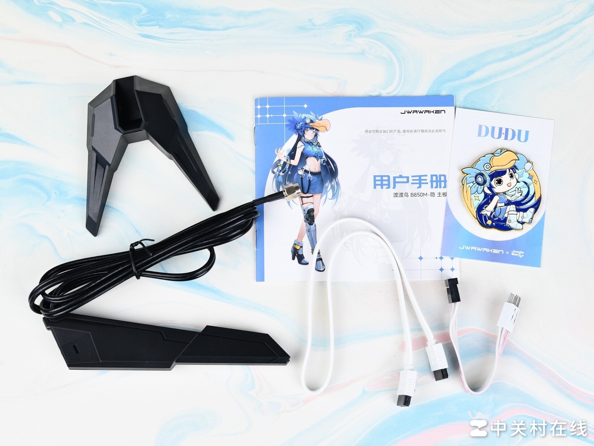 梦幻般的侧插美学!JWAWAKEN渡渡鸟B850M-隐主板评测