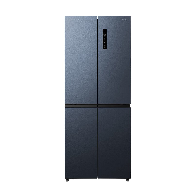 TCL410升十字门一级变频冰箱 AAT负氧离子养鲜 33分贝低音 -32℃深冷速冻 R410S1-U(线下同款T)