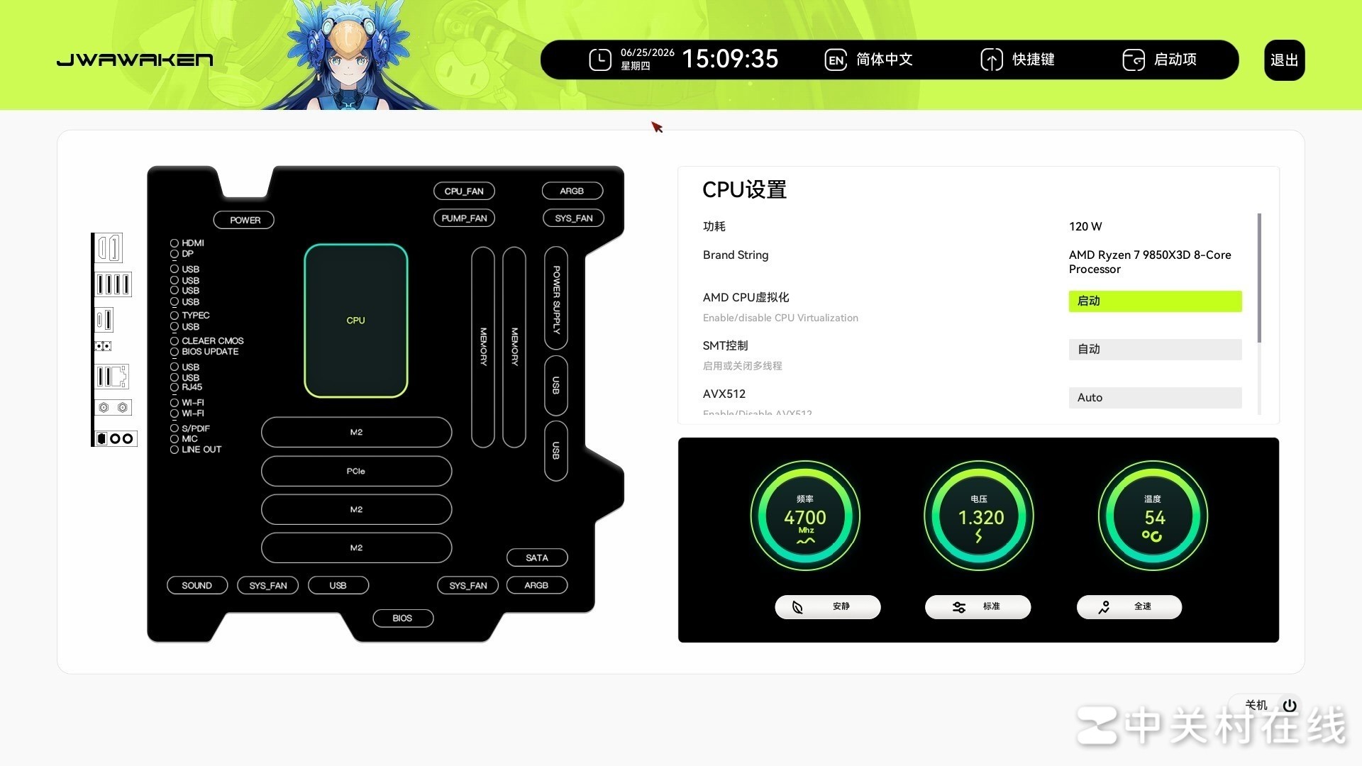 梦幻般的侧插美学!JWAWAKEN渡渡鸟B850M-隐主板评测