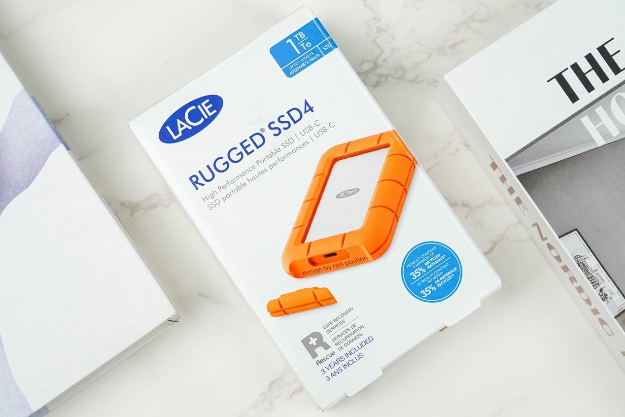 雷孜LaCie Rugged SSD4移动固态硬盘评测 USB4三防金刚钻Plus名副其实