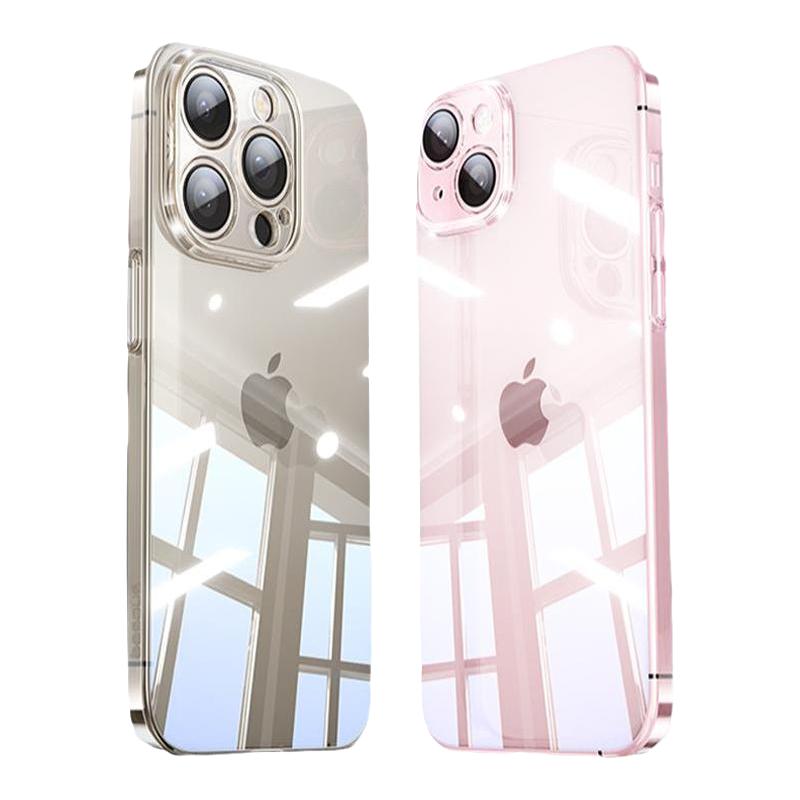 倍思 苹果15手机壳iPhone15ProMax13透明保护套14pm镜头Pro全包12硅胶plus防摔11不发黄xr软壳xs女max