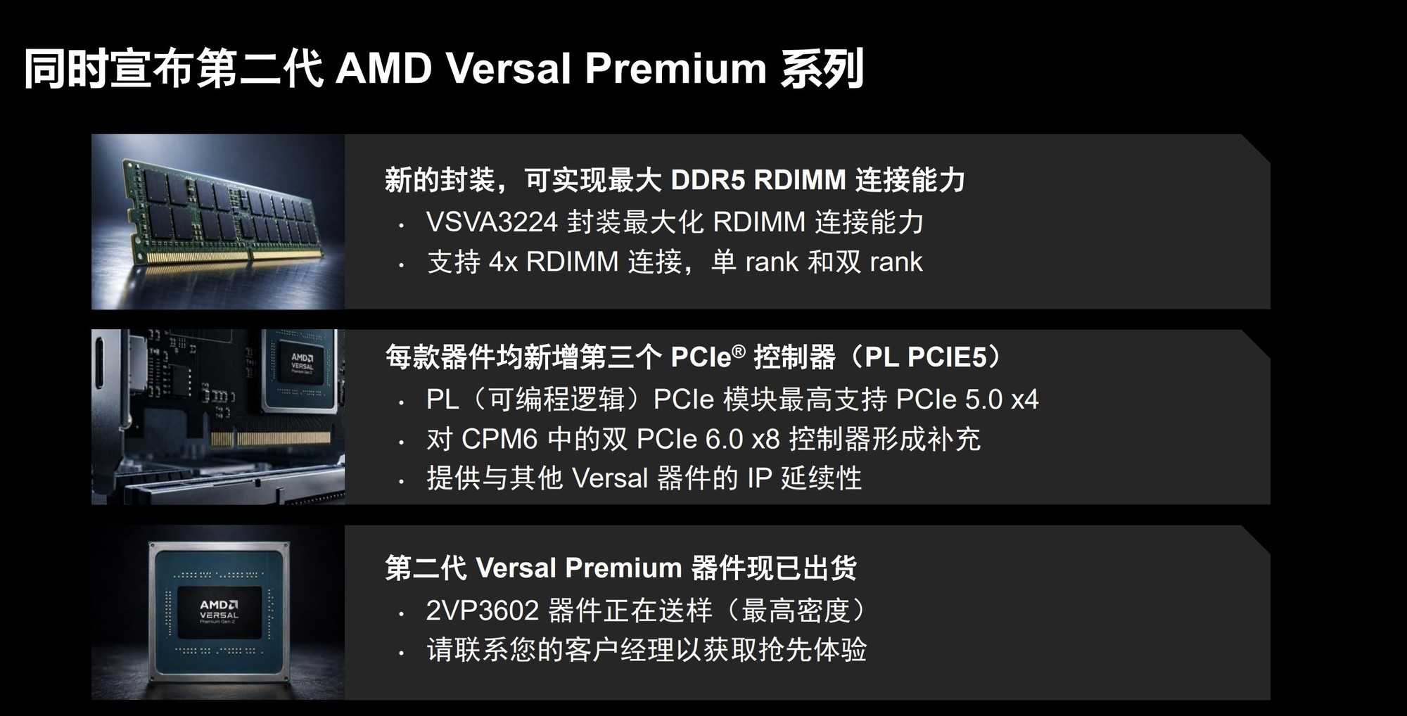 �״μ��ɷ�װ�ڴ棡AMD��ʽ�����ڶ���Versal Premium MoP