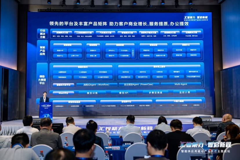 “汇智聚力·智启新程”智能体应用驱动产业跃迁主题论坛在京成功举办