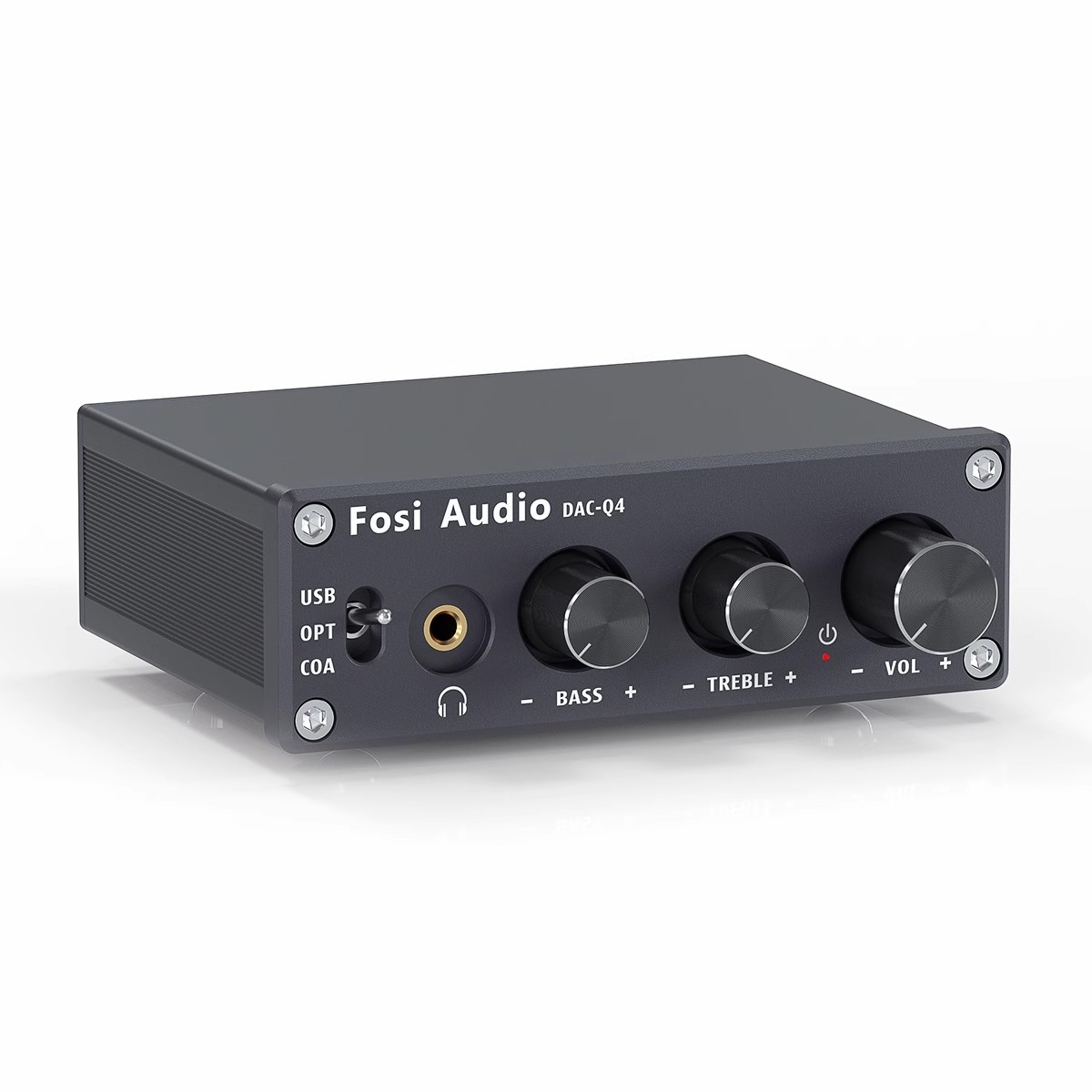 弗西音频 Fosi Audio FosiAudio弗西音频Q4多功能DAC音频解码器HIFI发烧解码耳放一体机