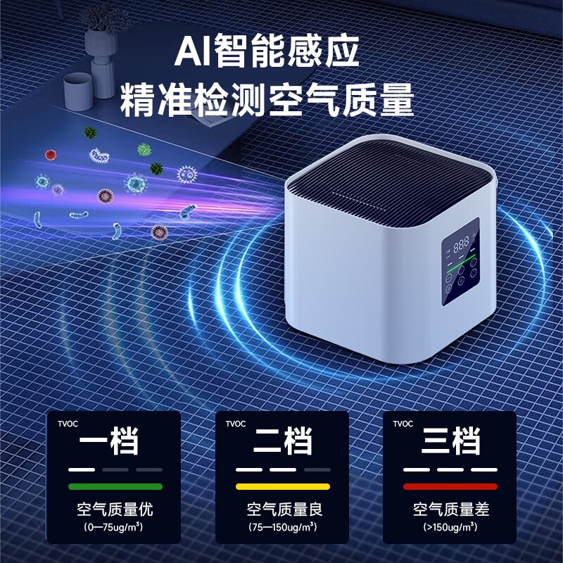 LEGUS智能空气净化器,到手仅299元!