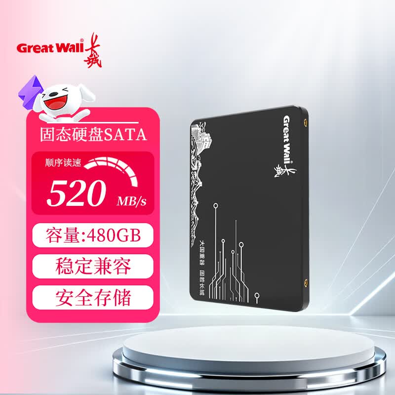 ����GW600��ӰSSDֱ��124Ԫ