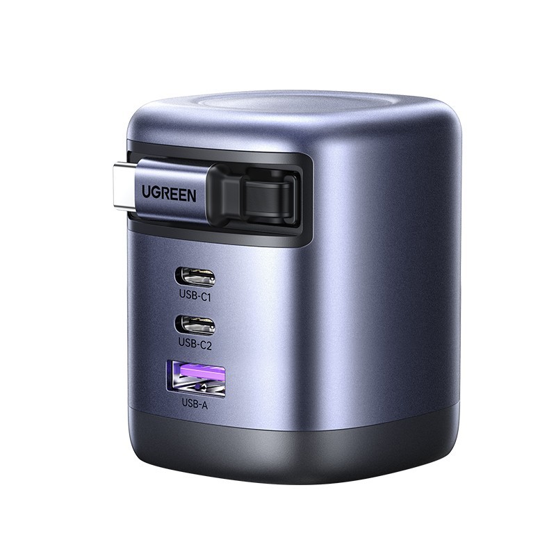 绿联 65w/100W伸缩线充电器多口PD快充头适用苹果17