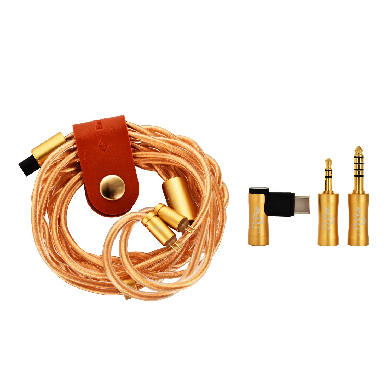 锦瑟香也 丽弦锦瑟香也SC-03沙漠金升级线TypeC/4.4/3.5平衡线可换头三合一