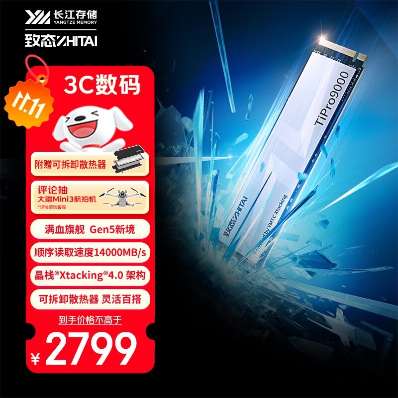 长江存储·致态 TiPro9000(4TB)