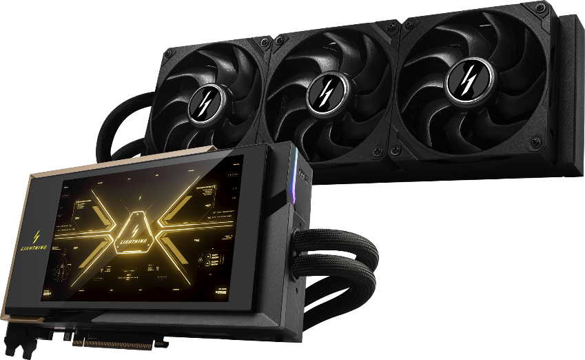 ���������MSI��CES2026����GeForce RTX 5090 32G LIGHTNING Z ����