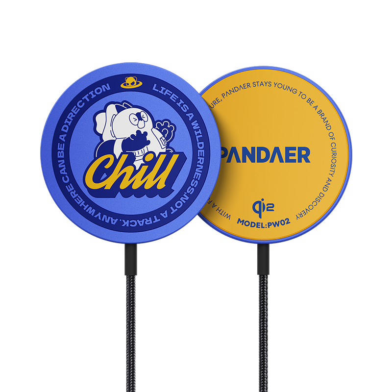 魅族 PANDAER Qi2 15W 妙磁无线充Pro适用苹果iPhone16/15/14/13手机系列兼容magsafe充电