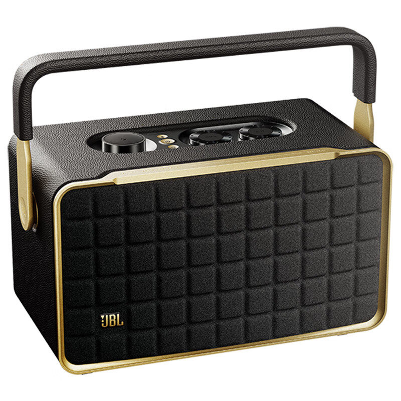 JBL 音乐世家300音响 蓝牙复古桌面音箱