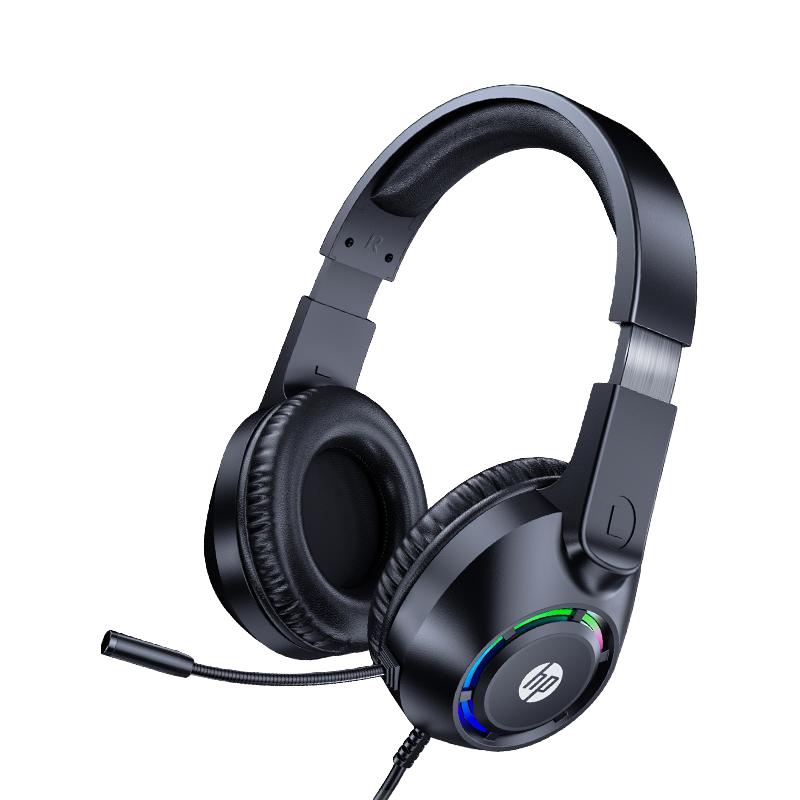 惠普 头戴式电竞游戏耳机 H120『炫彩呼吸灯』
