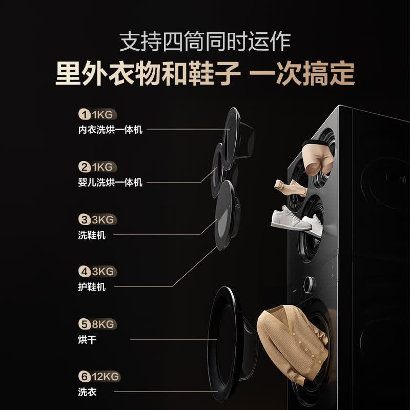海信大薄荷洗烘一体机5244元