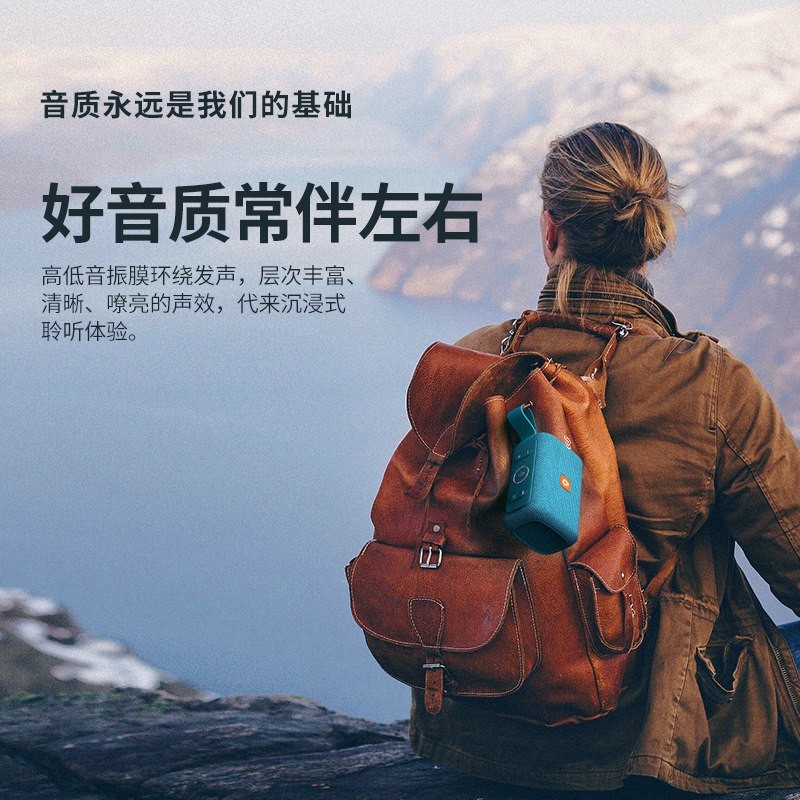 德士 德仕2099户外蓝牙音箱大音量防水智能低音炮便携式随身小音响