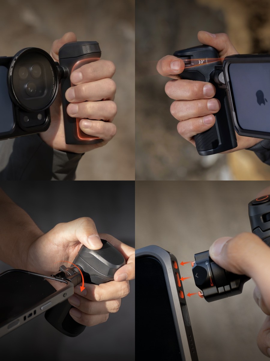 PGYTECHȫ�·���ProShot�ֻ�����ȫ����װ���ͷ��ƶ�Ӱ����Ǳ��